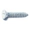 Midwest Fastener Wood Screw, #5, 3/4 in, White Steel Flat Head Phillips Drive, 50 PK 79363 - alternate 1